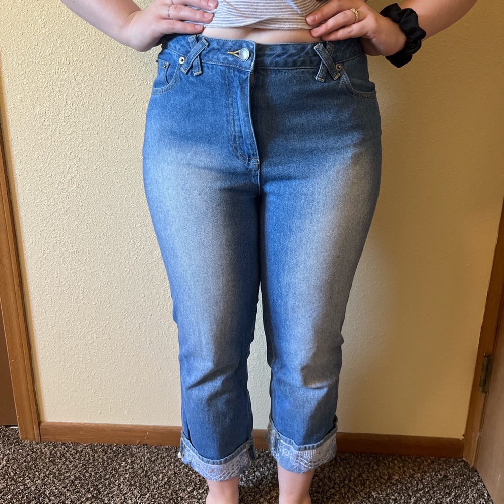 Together Brand Embellished Jeans Size 10